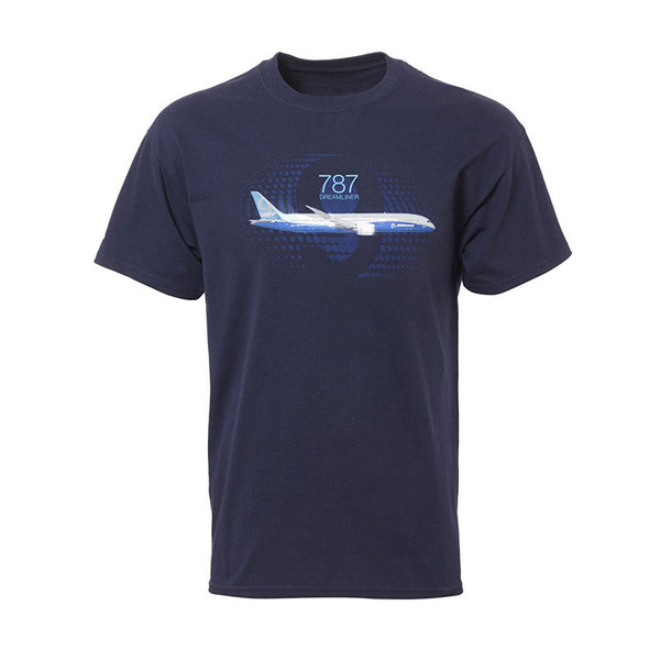 Boeing - 787 Dreamliner Graphic Profile T-shirt