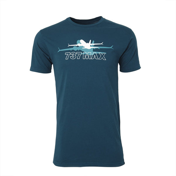 Boeing 737 MAX Shadow Graphic T-Shirt