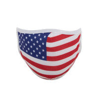 US Flag Reusable 3 Layer Cloth Face Mask