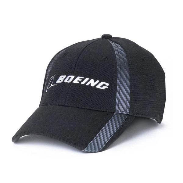 Boeing - Carbon Fiber Print Signature Hat, Black