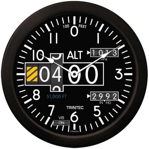 Trintec - 14'' Modern Altimeter Clock | 2060-14