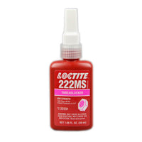 Loctite - 222MS Mil Spec Low Strength Purple Threadlocker - 50 mL