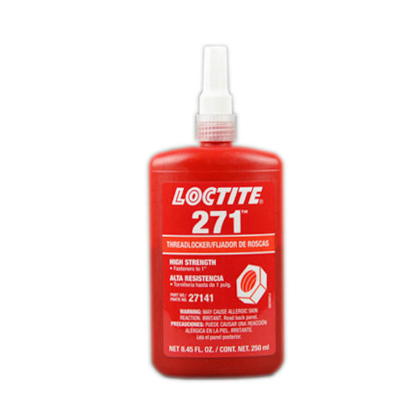 Loctite - 271 High Strength, Red Threadlocker - 250mL | 27141 – Pilots ...