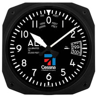 Trintec - 10'' Cessna Altimeter Instrument Style Clock | CES-3060-10