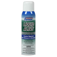 Dymon LIQUID ALIVE® Stain Remover & Odor Digester - 20oz Aerosol | 33420