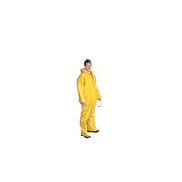 Polyester And PVC 3 Piece Rain Suit | 2X Yellow .32 mm