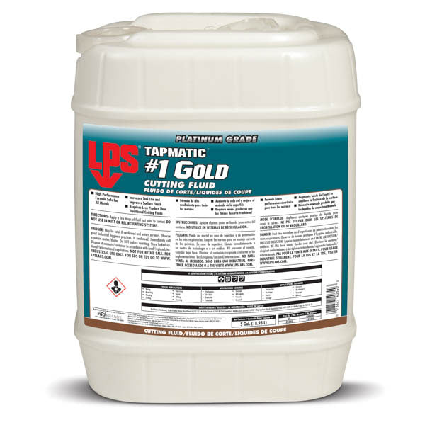 LPS Tapmatic Gold Cutting Fluid - 5 Gallon | 40340