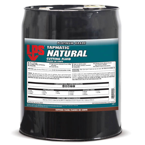 LPS Tapmatic Natural Cutting Fluid - 5 Gallon | 44240