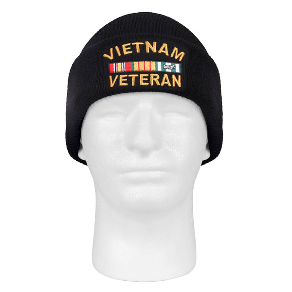 Vietnam Veteran Deluxe Embroidered Watch Cap