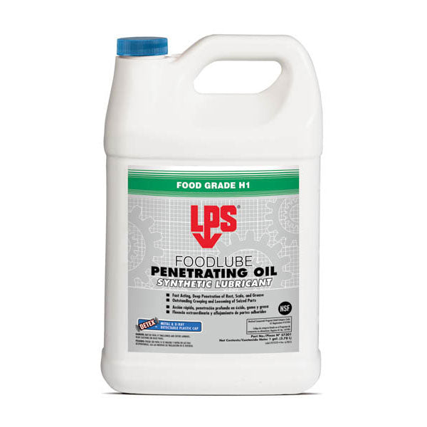 LPS Foodlube Penetrating Oil Synthetic - 1 Gallon | 57301