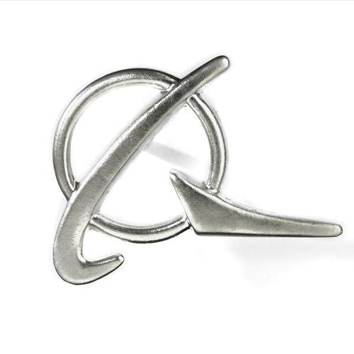 Boeing - Silver Matte Symbol Pin