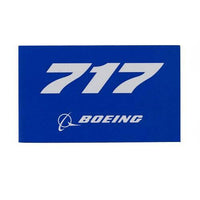 Boeing - Blue Sticker 717 - 3.75"w