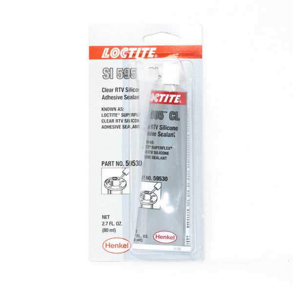 Loctite - Superflex Clear RTV Silicone Adhesive Sealant - 80 mL