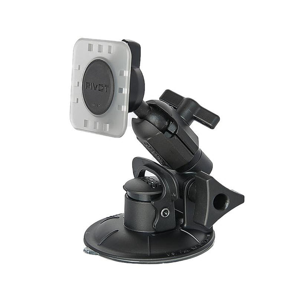 Pivot - "Shorty" Suction Cup & PPK-1 Mounting Kit, (Low Profile Mounting)