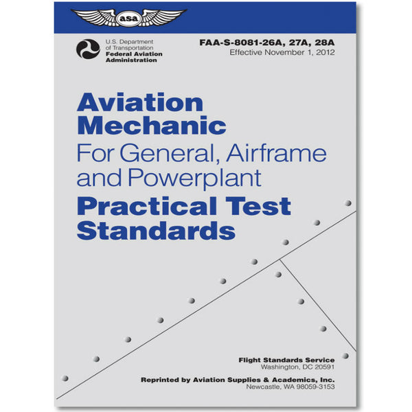 ASA - Practical Test Standards: AMT | ASA-8081-AMT-4
