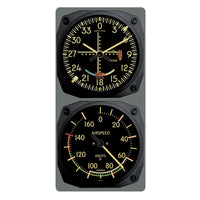 Trintec - Vintage VOR/Airspeed Clock & Thermometer Set - C | 9064V/9061VC