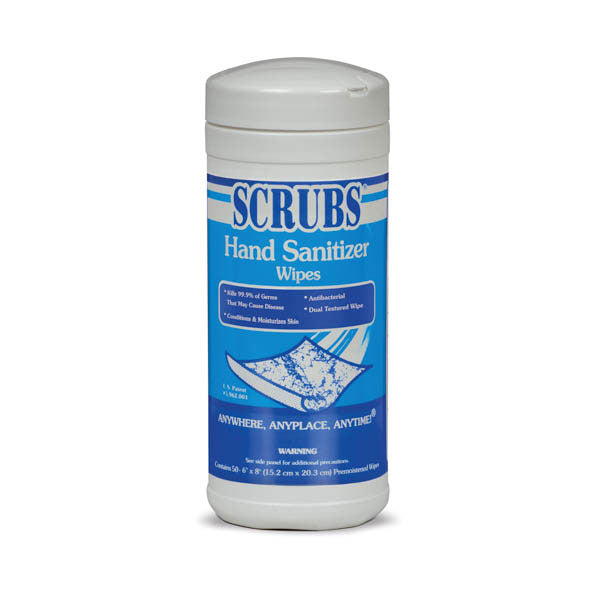 SCRUBS® Hand Sanitizer Wipes - 50 Wipes | 90956
