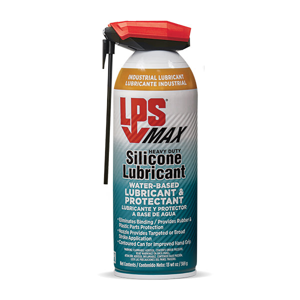 LPS® MAX Heavy-Duty Silicone Lubricant Water-Based Lubricant/Penetrant, 16 oz