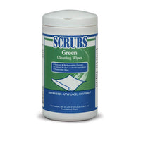 SCRUBS® Green Cleaning Wipe - 50 Wipes | 91856