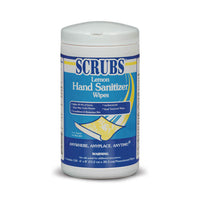 SCRUBS® Lemon Hand Sanitizer Wipes - 120 Wipes | 92991