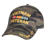 Deluxe Low Profile Vietnam Veteran Insignia Cap