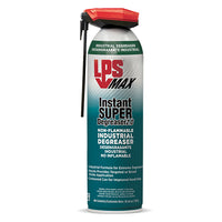 LPS® MAX Instant Super Degreaser 2.0 Non-Flammable Industrial Degreaser, 20 oz