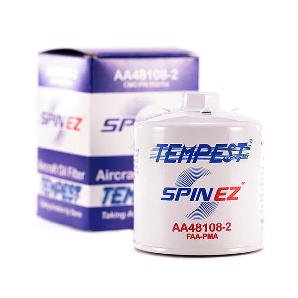 Tempest - SPIN EZ™ Aircraft Oil Filter | AA48108-2