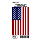 Aero Phoenix - USA Flag Vinyl Decal, 2.4 X 4, Right
