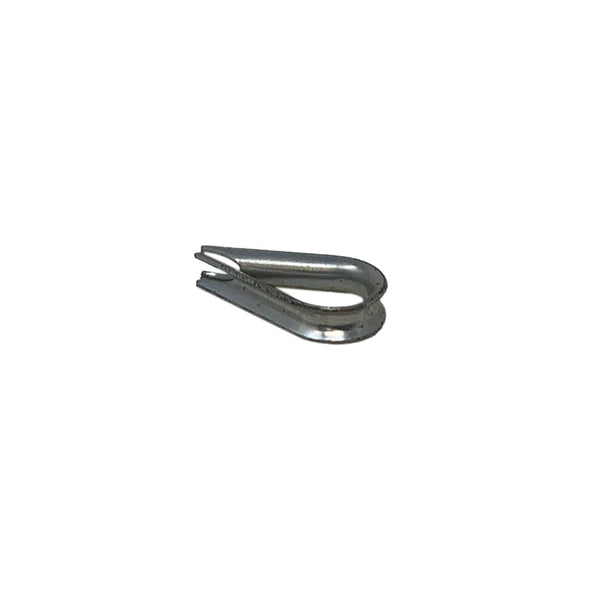 Aeronautical Std - Steel 3/32" - 1/8" Rope Thimble | AN100-4