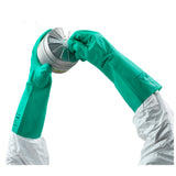 Ansell - Nitrile Chemical Resistant Gloves With Sandpatch Grip, Size 10 | ANE37-155