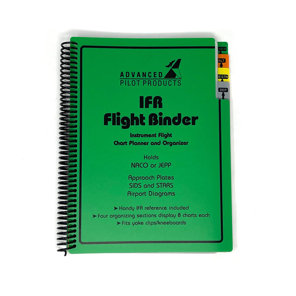 IFR Flight File Instrument Flight Chart Planner and Organizer