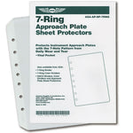 ASA - 7-Ring Approach Plate Sheet Protectors
