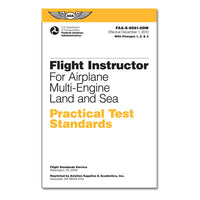 ASA - Practical Test Standards: CFI - Multi-Engine | ASA-8081-6DM