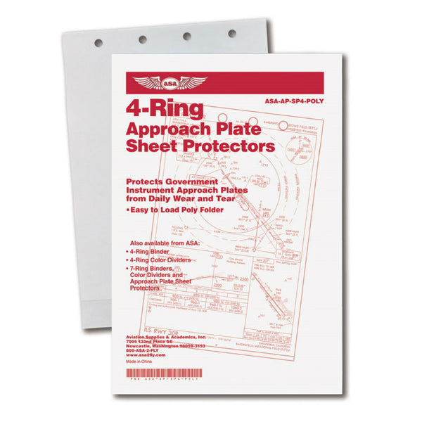 ASA - 4 Ring Sheet Protectors Folders
