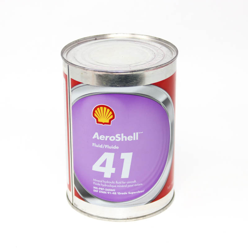 Aeroshell - Fluid 41 Mineral Hydraulic Oil – Pilots HQ LLC.
