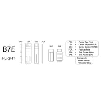 Brightline - B7 Flight Flight Bag with Echo | B7-01E