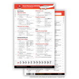 Qref - Beechcraft Bonanza A36/G36 300HP Checklist Card