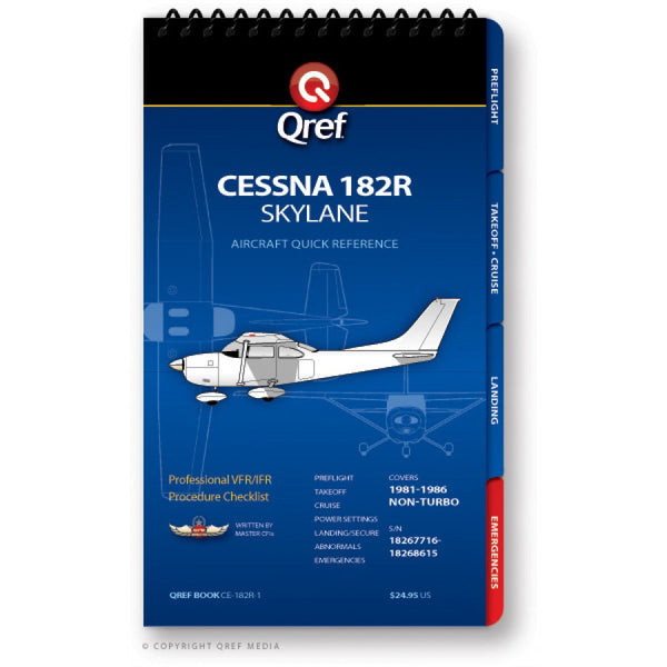 Qref - Cessna 182R Qref Book | CE-182R-1
