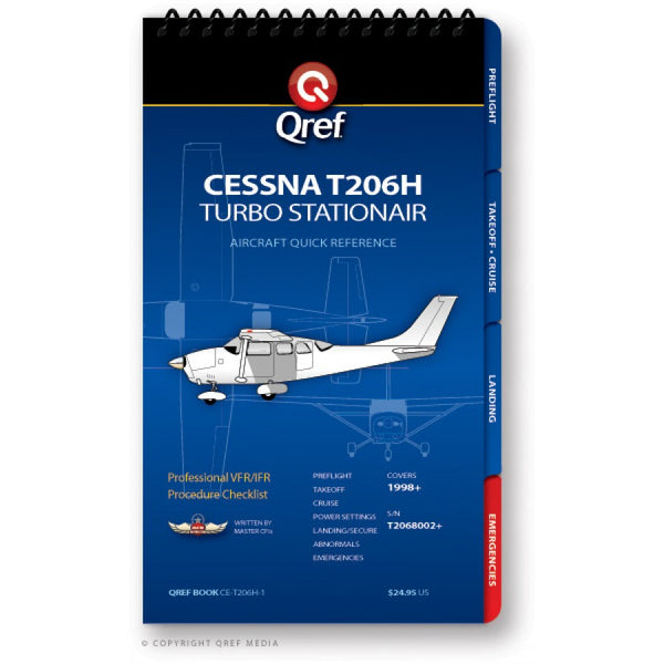 Qref - Cessna Turbo 206H Qref Book | CE-T-206H-1