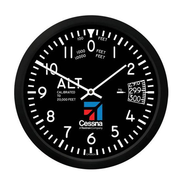 Trintec - Cessna 10'' Altimeter Round Clock | CES-9060-10