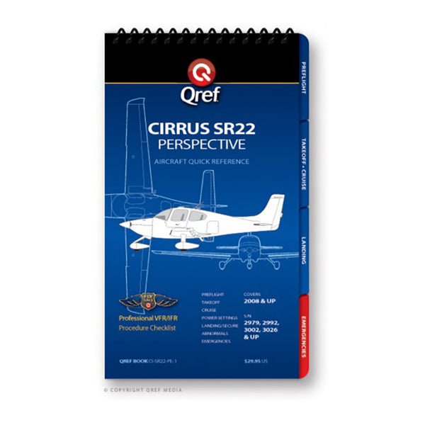 Qref - Cirrus SR22 Perspective Qref Book | CI-SR22-PE-1