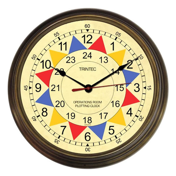 Trintec - 14" Operations Room Sector Clock | COM-01-ORS