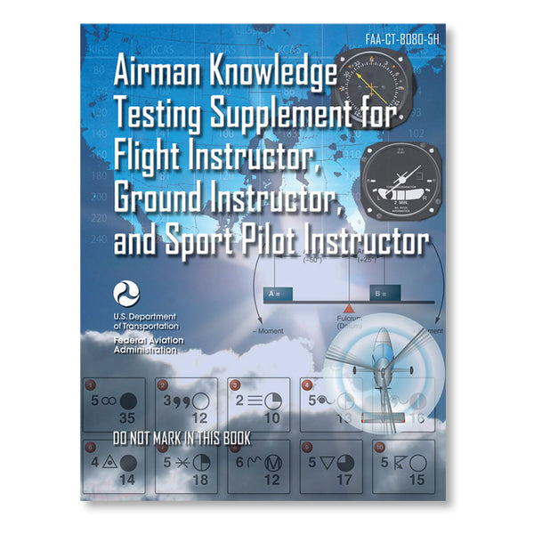 ASA - Airman Knowledge Testing Supplement, Instructor | ASA-CT-8080-5H