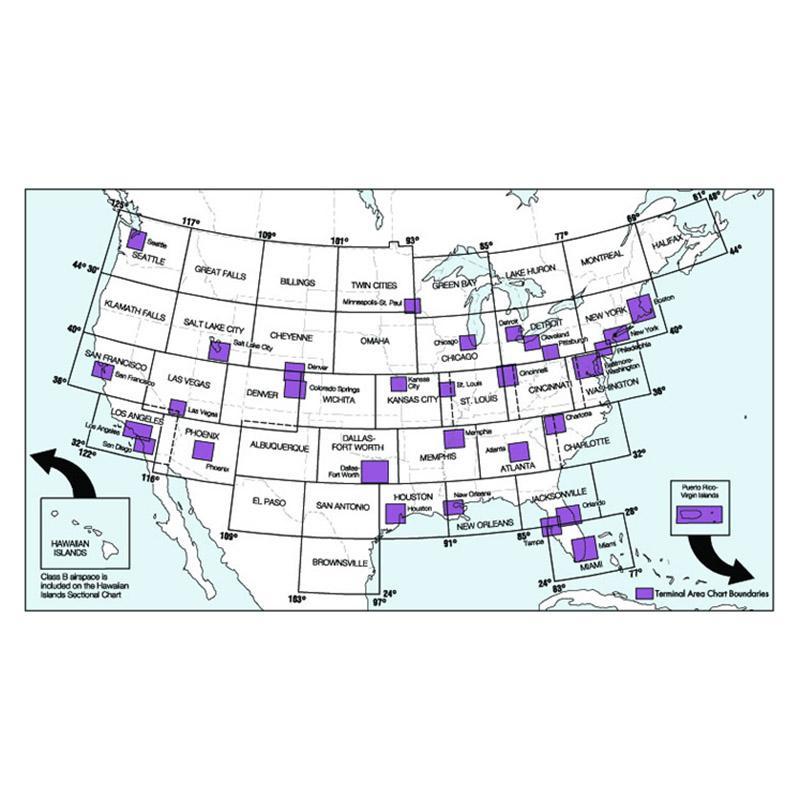 Expired VFR Sectional Charts For Training or Flight Sim Pilots HQ LLC.