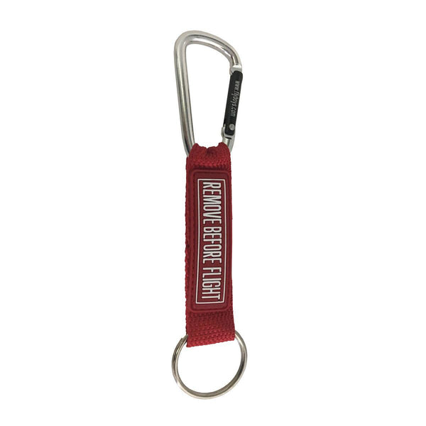 Flyboys - Remove Before Flight Keychain Red/White