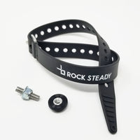 Rock Steady - Ball Mount GoPro & Garmin X/XE, Strut Base W/ Dovetail, Strut Poly UV Strap Kit