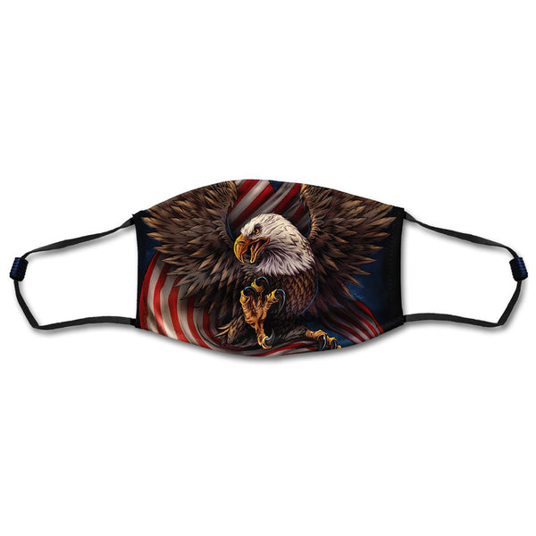 Eagle And Flag Mask