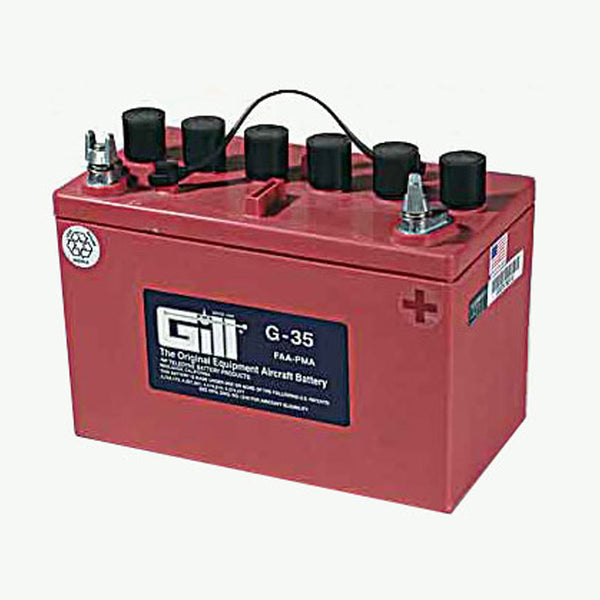 Gill - Aircraft Battery 12V | G35 - Without Acid