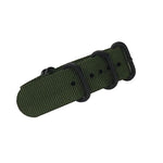 Trintec - 22MM Green Military Style Strap | GR-WS-22