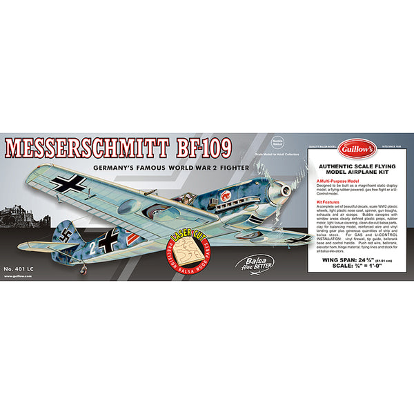 Guillow - Messerschmitt BF-109 Model Kit